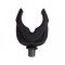CAP Suport &quot;U&quot; MARE SILICONIC NEGRU