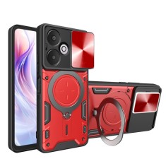 Husa Xiaomi Redmi 13C 5G Techsuit CamGuard Pro, rosu foto