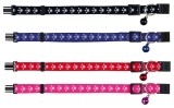 Cumpara ieftin Zgarda Chinga Elastica cu Clopotel Motiv 4202, Trixie
