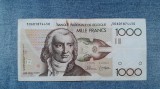 1000 Francs Belgia franci ND (1980 - 1996) / Franci / Frank