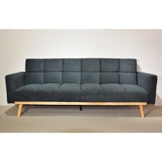 Canapea Dallas 214x84x84 cm Rabatabila Stofa Dark Grey (cod AF 2403-45)
