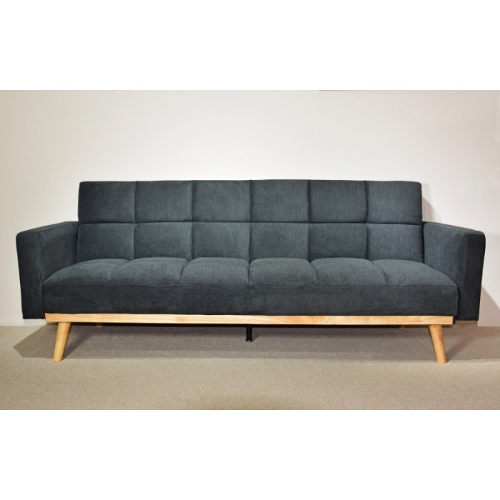 Canapea Dallas 214x84x84 cm Rabatabila Stofa Dark Grey (cod AF 2403-45)