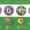 Romania, LP 2096a/2016, Alfabetul florilor II, bloc de 6 timbre si 6 tab., MNH