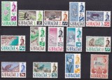 Colonii engleze, Gibraltar, 1962, flora, fauna, vederi, MNH
