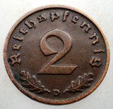 2.901 GERMANIA 2 REICHSPFENNIG 1939 D