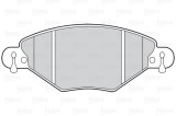 VALEO 302022 FIRST set placute frana,frana disc