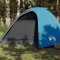 Gossi cort de camping cupola pentru 4 persoane, albastru, impermeabil