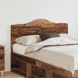 vidaXL Tăblie cap cu headboard Lemn Vechi 120 cm Lemn compozit 888031