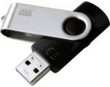 Stick USB GOODRAM UTS2, 64GB, USB 2.0 (Negru)