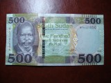 SUDANUL DE SUD 500 POUNDS 2021 UNC-