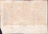 HST PM243N Bulă papală emisă de Papa Benedict al XIV-lea, 1747, pe pergament