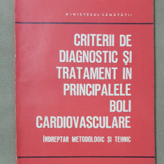 Criterii de diagnostic și tratament în principalele boli cardiovasculare