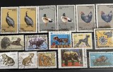 Lot de 16 timbre fauna 1, Europa