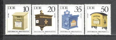 D.D.R.1985 Cutii postale de epoca SD.520 foto