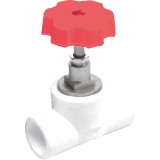 Robinet trecere cu rozeta pentru PPR, 20 mm