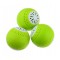 Set 3 bile absorbante de mirosuri pentru frigider, plastic, diametru 5 cm , verde