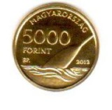 Ungaria 5000 forint forinti XXX Summer Olympic Games London 2012, Europa, Aur