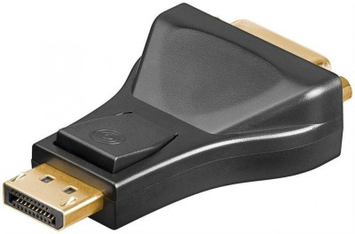 Adaptor DisplayPort 20 pini tata la DVI-I 24+5 mama v1.1 Goobay foto