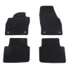 Set covorase auto mocheta Velor SKODA KAROQ, 08.2017-04.2022, negru,