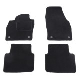Set covorase auto mocheta Velor SKODA KAROQ, 08.2017-04.2022, negru,