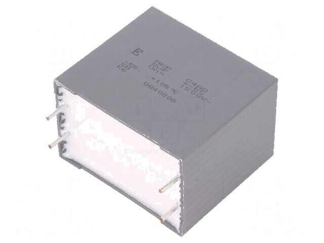 Condensator polipropilenă DC-Link 8uF 6m&Omega; THT &plusmn;5%