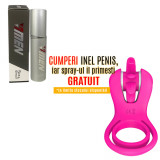 Inel penis Licking si spray intarziere gratis