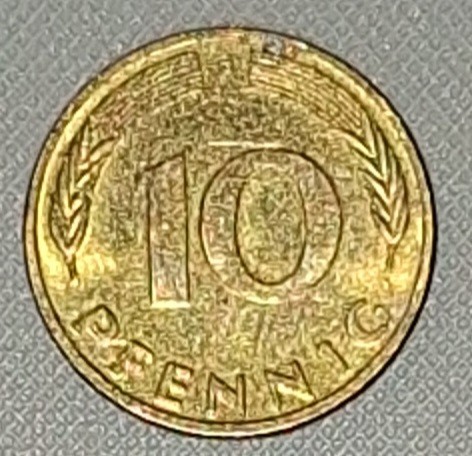 10 PFENNIG 1982&nbsp;* GERMANIA