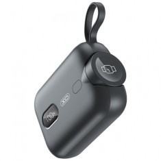 Baterie Externa Wireless XO Design PR260, 10000mAh, 20W, QC + PD + FQI, 1 x QI - 2 x USB-C, Neagra