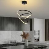 Cumpara ieftin Lustra Simit Negru 50x80x50 cm