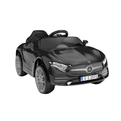 Mașină electrică Mercedes Benz CLS 350 neagră foto