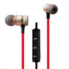 Casti audio Bluetooth sport, stereo, suport magnetic foto