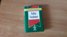 Vocabular italian - Italian vocabulary foto