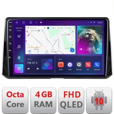 Navigatie Toyota Corolla/Auris 2018- B-388 Android Ecran QLED octa core 4+64 carplay android auto KIT-388+EDT-E310V3 CarStore Technology foto
