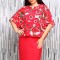 Rochie Eleganta Marsilia RosuMarimea