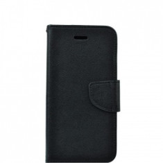 Husa Book Pocket Magnetic Lock Negru pentru Huawei P20 Pro