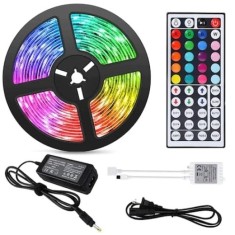 Kit Banda LED FOXMAG24, 10 Metri, Bluetooth APP Controlul, Sincroniza Muzica, Telecomanda 44 Taste, 12V, Multicolor