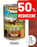 Cumpara ieftin Lazura lemn Bochemit Estetik Clasic 1L, mahon, protectie UV