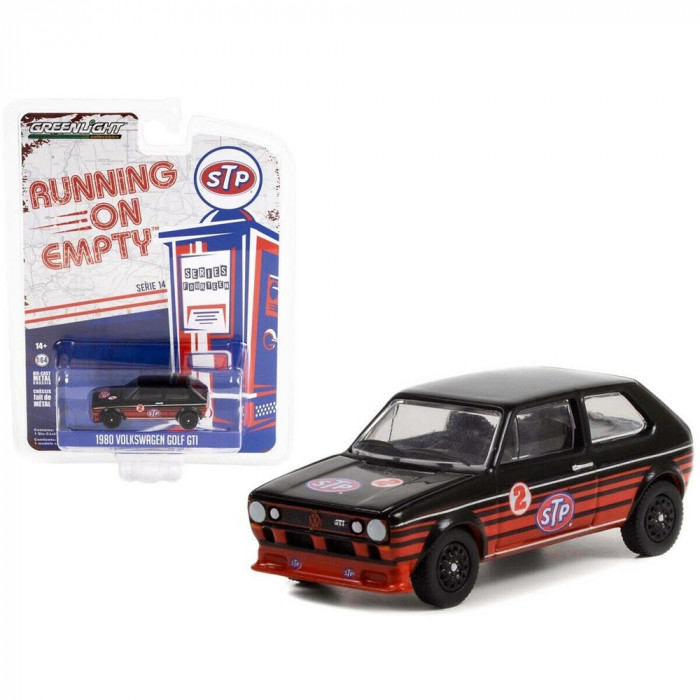 Macheta Volkswagen Golf GTI 1980 - seria Running on Empty 1:64 GreenlighT