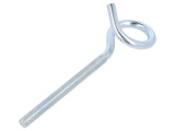 Carlig Inelar DROMET Otel Zincat Filet M10 Lungime Totala 180mm Lungime Filet 110mm