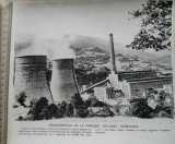 Fotografie Termocentrala de la Paroșeni, Regiunea Hunedoara, Alb-Negru, Cladiri, Romania de la 1950