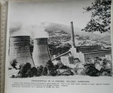 Fotografie Termocentrala de la Paroșeni, Regiunea Hunedoara, Alb-Negru, Romania de la 1950, Cladiri