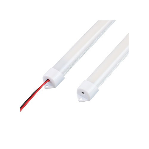 Banda Led rigida 5730 korea chip cu profil 886AL , 1m 24V lumina Alb 6000k 18W Cod: ALSZ13 Automotive TrustedCars