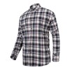 CAMASA FLANEL CU CAROURI GROASA / GRI - M/H-170