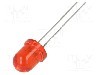 Dioda LED, 8mm, ro&amp;#351;ie, 4200mcd, 8mA, 2,5...15V, OPTOSUPPLY - OSR58133A-VV