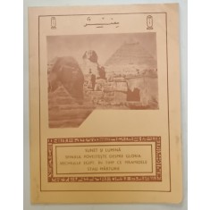 SUNET SI LUMINA , SFINXUL POVESTESTE DESPRE GLORIA VECHIULUI EGIPT , 1985