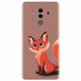 Husa silicon pentru Huawei Mate 10, Fox Cartoon Animal And