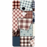 Husa silicon pentru Xiaomi Mi Mix 2, Patchwork Vector