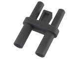 Conector banană 4mm 36A negru nichelat