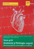 Anatomie si fiziologie umana. Teste-grila - Ioana Herghea, Alexandru Croitoru