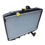 Radiator Hyundai H-100 93-97, H-200 98-07; Mitsubishi L300 86-94, motor: 2.4, 2.5 TD, OEM/OES Hanon, Aluminiu/ Plastic brazat, 2530043810; 2530043820